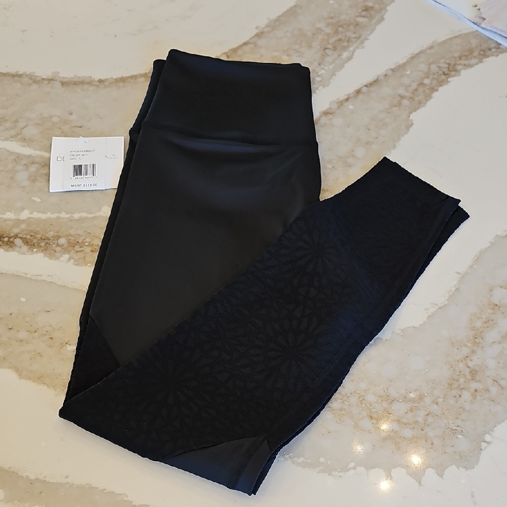 Black Beyond Yoga Leggings; NWT; Size Large